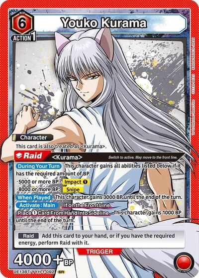 Youko Kurama (092) card