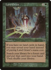 Land Grant - Mercadian Masques - Magic: The Gathering card