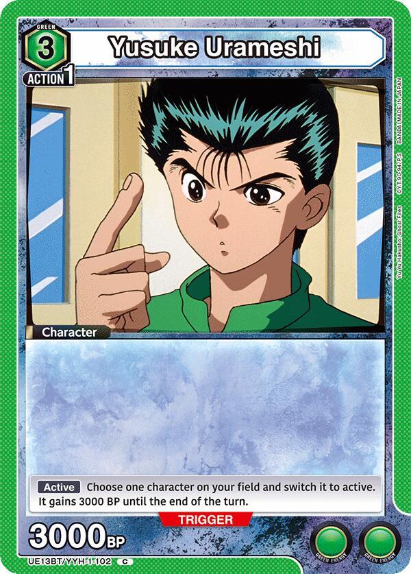 Yusuke Urameshi (102) - UE13BT: Yu Yu Hakusho: Ghost Files - Union