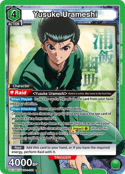 Yusuke Urameshi (103) card