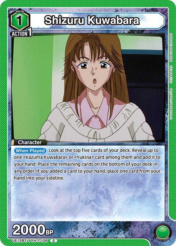 Shizuru Kuwabara - UE13BT: Yu Yu Hakusho: Ghost Files - Union