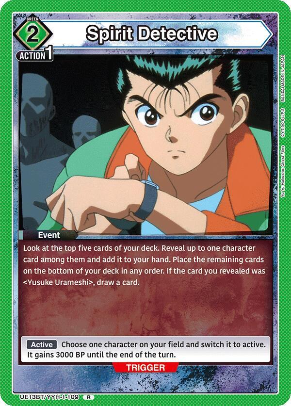 Spirit Detective - UE13BT: Yu Yu Hakusho: Ghost Files - Union