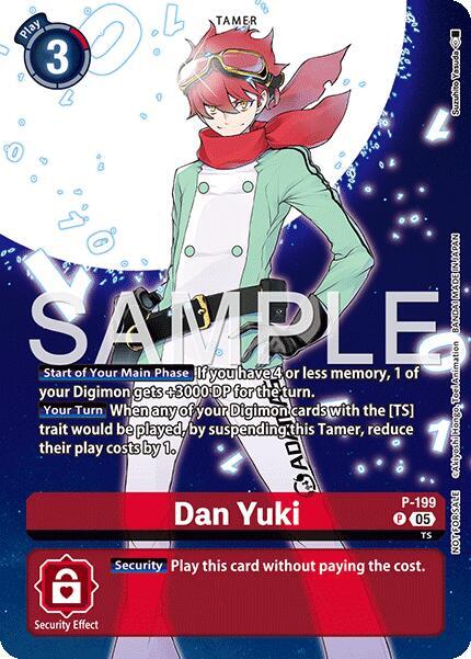 Dan Yuki Digimon Story Time Stranger Promo Pack digimon card