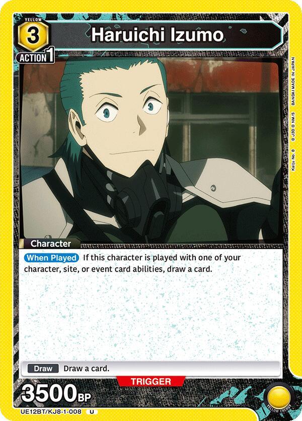 Haruichi Izumo (008) - UE12BT: Kaiju No. 8 - Union Arena