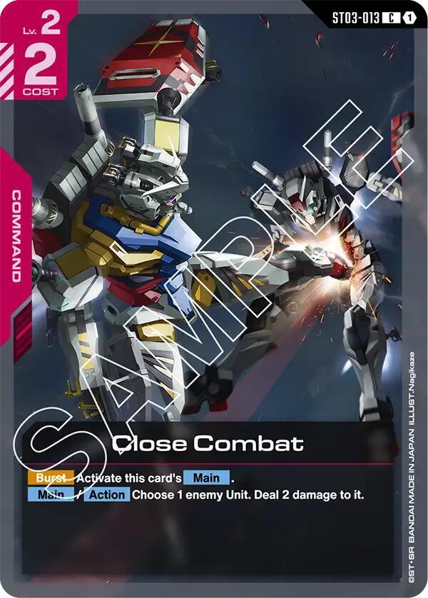Close Combat - Starter Deck 06: Clan Unity - Gundam Card Game
