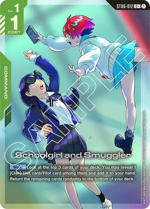 Schoolgirl and Smuggler (C+) — ST06 Clan Unity