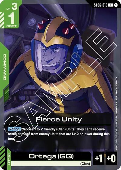 Fierce Unity card