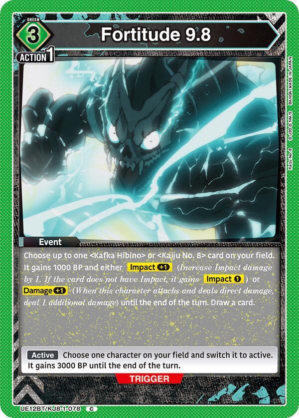 Fortitude 9.8 - UE12BT: Kaiju No. 8 - Union Arena - TCGplayer.com