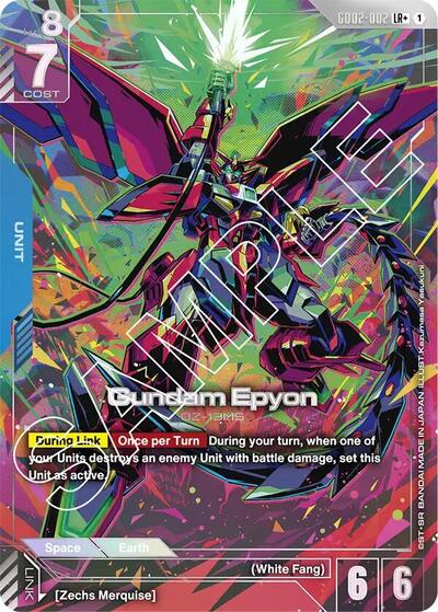 Gundam Epyon (LR+) card