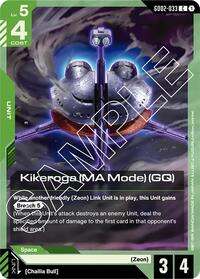 Kikeroga (MA Mode) (GQ) - Dual Impact - Gundam card