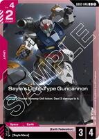 Sayla's Light-Type Guncannon - Dual Impact - Gundam Card Game