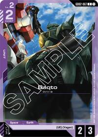 Baqto - Dual Impact - Gundam card