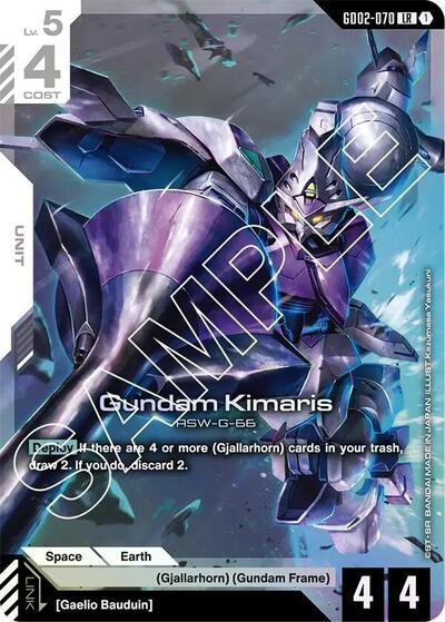 Gundam Kimaris card