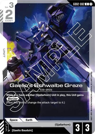 Gaelio's Schwalbe Graze card