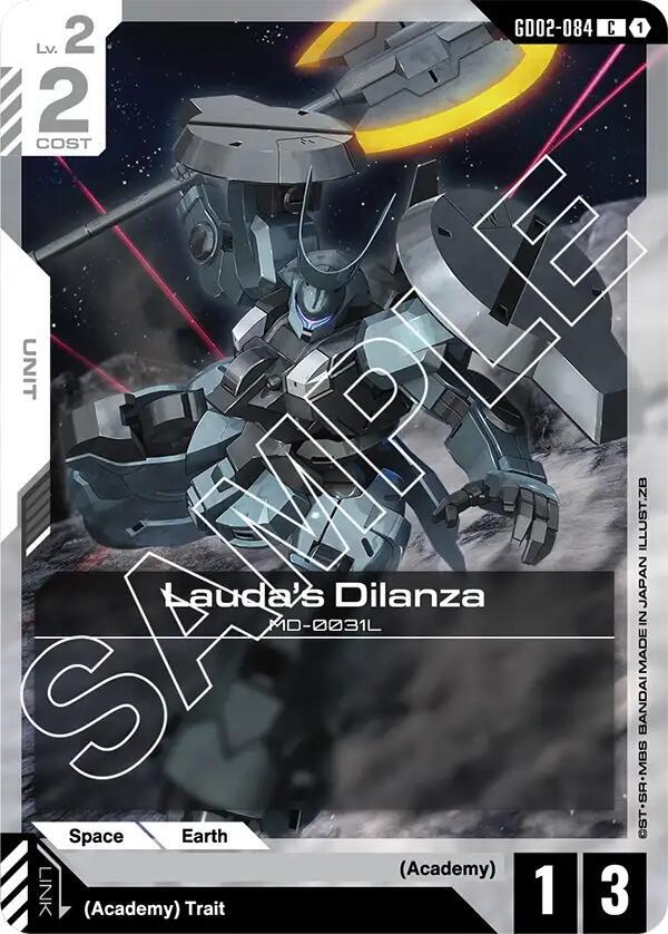 Lauda's Dilanza - Dual Impact - Gundam Card Game - TCGplayer.com