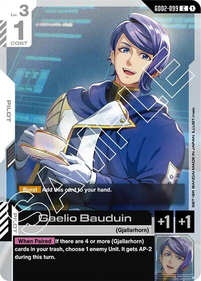 Gaelio Bauduin card
