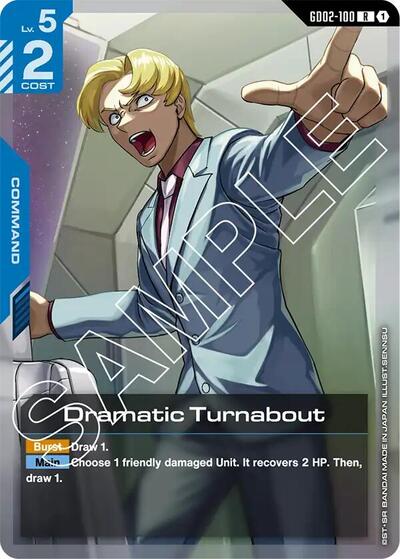 Dramatic Turnabout card