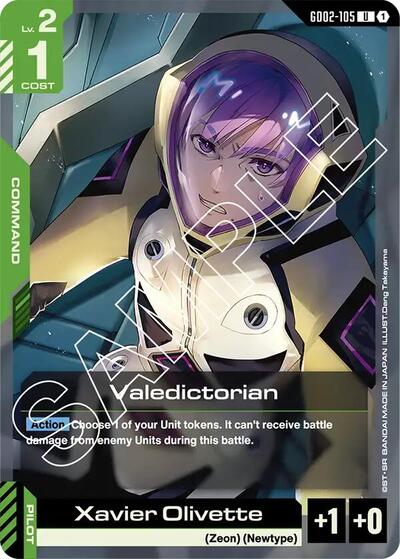 Valedictorian Dual Impact Uncommon Gundam card — value and price