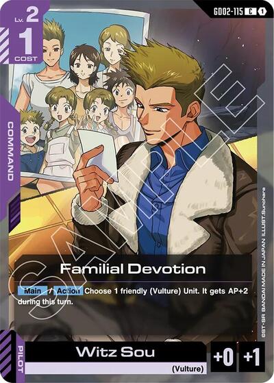 Familial Devotion card