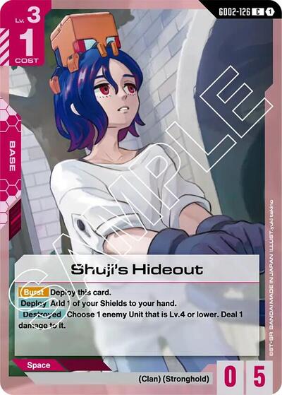 Shuji's Hideout card
