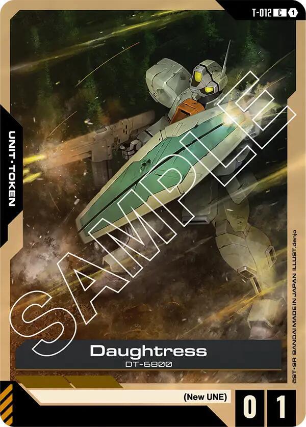 Daughtress (T-012) - Dual Impact - Gundam Card Game - TCGplayer.com