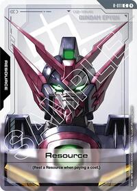 Resource (R-011) - Dual Impact - Gundam card