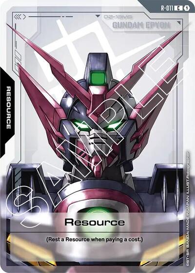 Resource (R-011) card