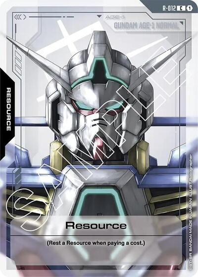 Resource (R-012) card