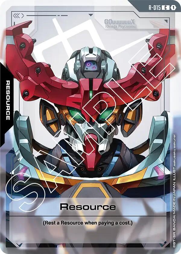 ザ・グレイド・ギャラクッ Gマスター LV∞ Resource (R-015) - Dual Impact - Gundam Card Game - TCGplayer.com