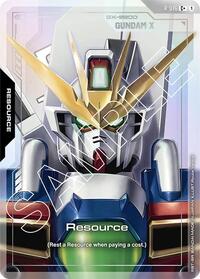 Resource (R-016) (C+) - Dual Impact - Gundam card