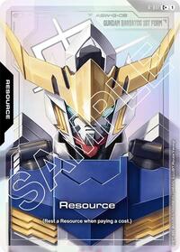 Resource (R-017) (C+) - Dual Impact - Gundam card