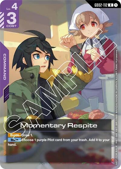 Momentary Respite (Store Tournament Participant Pack 02) card
