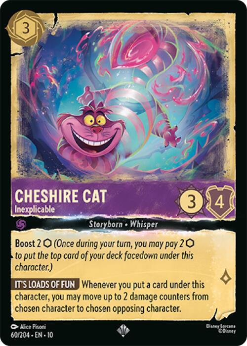 Cheshire Cat - Inexplicable - Whispers in the Well - Disney