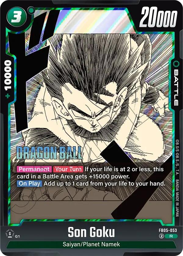 Son Goku - FB05-053 - Manga Booster 02 - Dragon Ball Super: Fusion