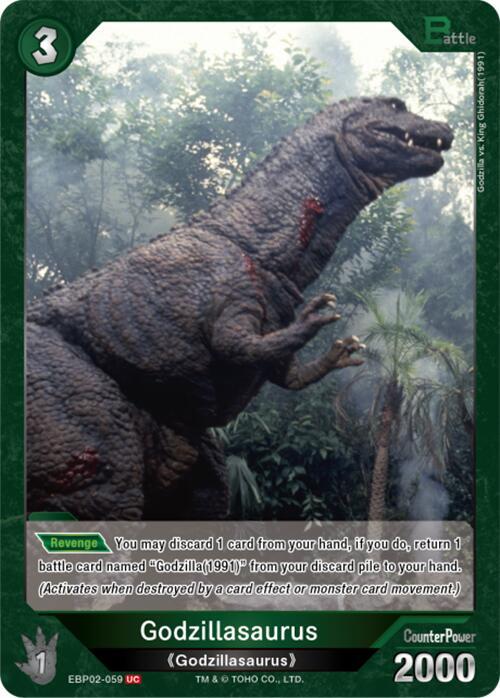 Godzillasaurus (EBP02-059) - Booster Set 2: G: Monsters Raid Again