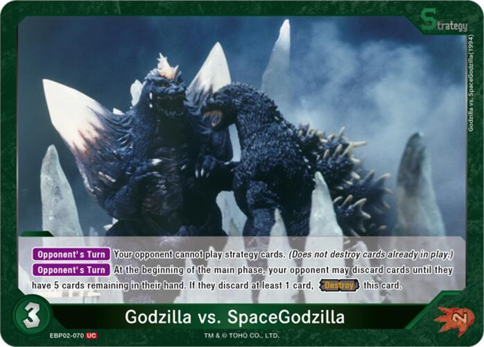 Godzilla vs. SpaceGodzilla (EBP02-070) - Booster Set 2: G