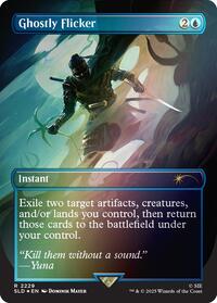 Ghostly Flicker (Rainbow Foil)