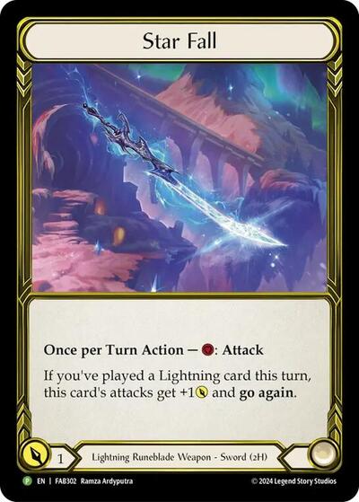 Star Fall Golden