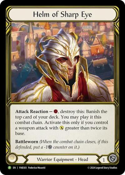 Helm of Sharp Eye Golden