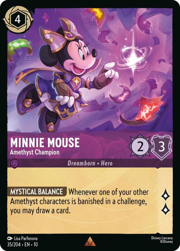 Minnie Mouse - Amethyst Champion - Whispers in the Well - Disney