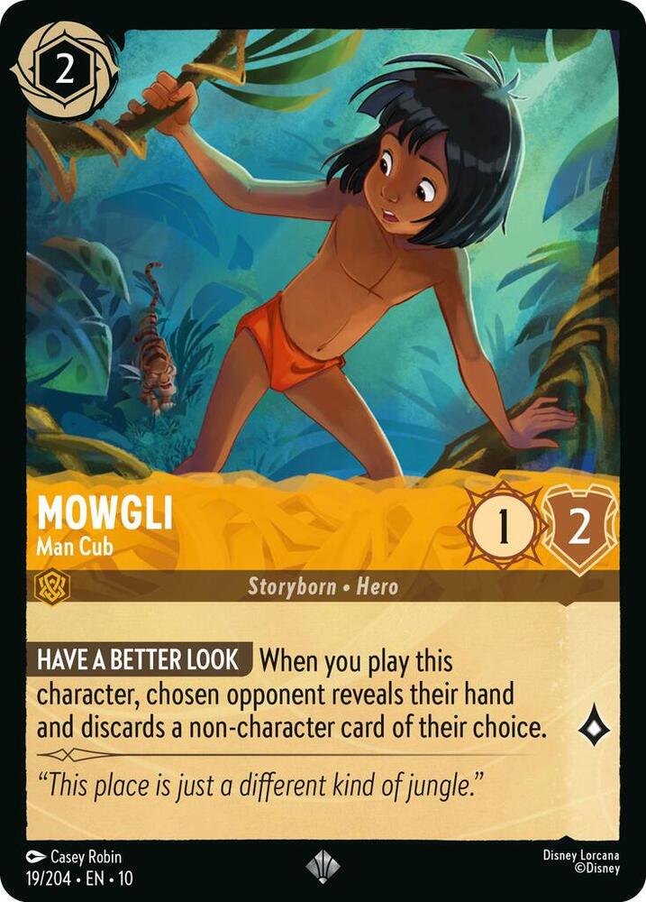 Mowgli - Man Cub - Whispers in the Well - Disney Lorcana