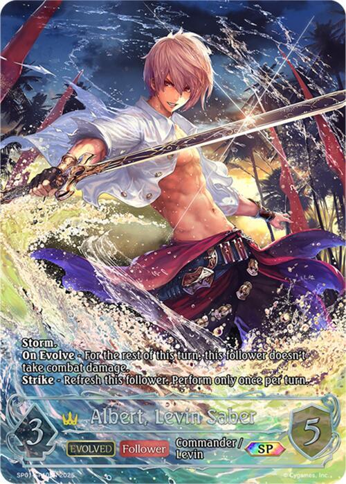 Albert, Levin Saber (Evolved) (SP)