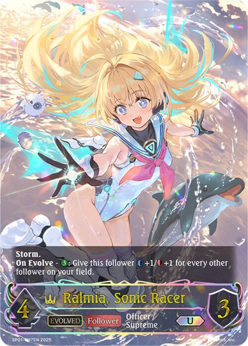 Ralmia, Sonic Racer (Evolved) (U)