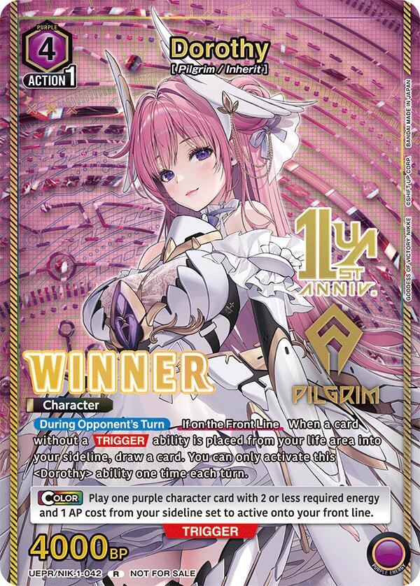 Dorothy (Winner) - Union Arena Promotion Cards - Union Arena