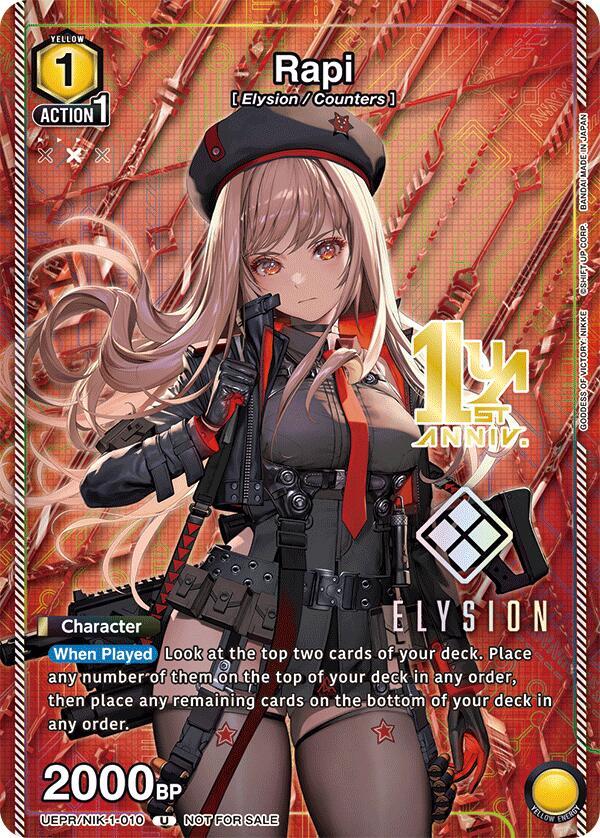 Rapi - Union Arena Promotion Cards - Union Arena - TCGplayer.com