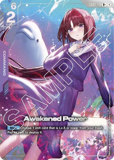 Awakened Power (R+) card