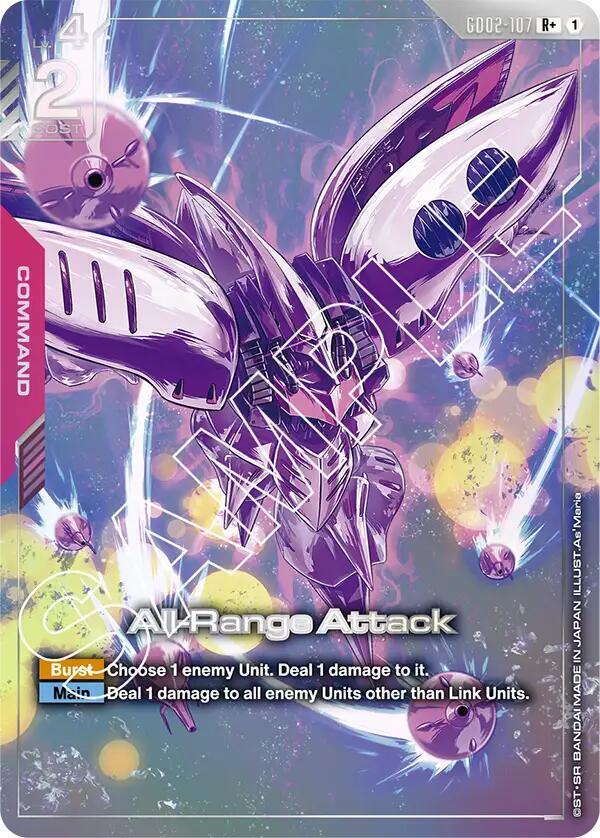 All-Range Attack (R+) - Dual Impact - Gundam Card Game - TCGplayer.com