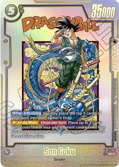Son Goku - FB07-104 card