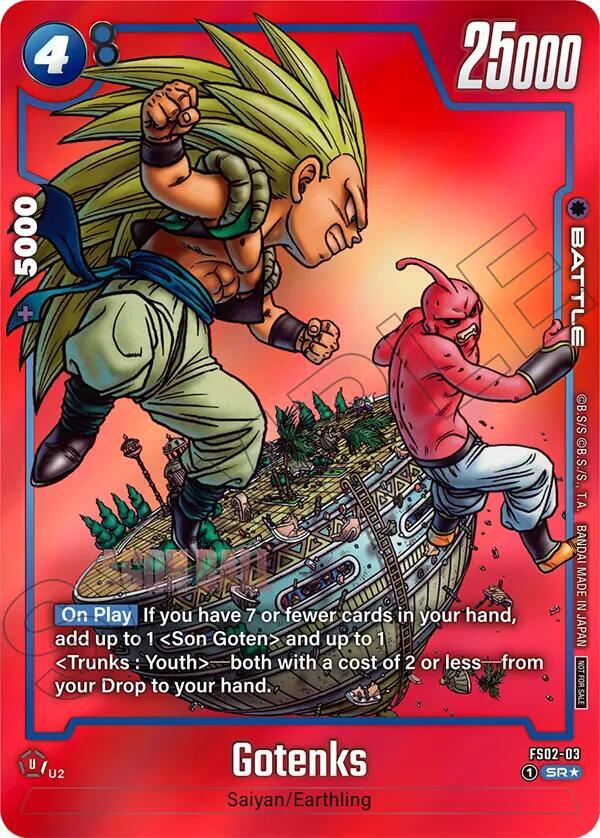 Gotenks - FS02-03 (Limited Pack MANGA Version 02) - Tournament and
