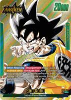 Son Goku - SB02-033 (Gold) - Manga Booster 02 - Dragon Ball Super